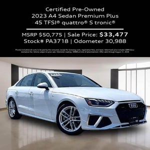 2023 A4 Sedan Premium Plus 45 TFSI® quattro® S tronic®